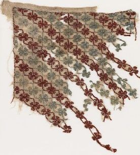 Quatrefoils and Stems Fabric