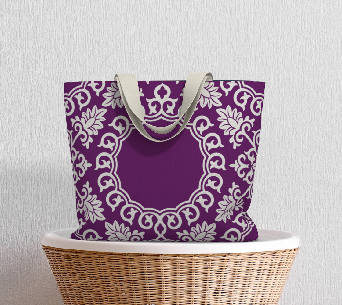 Arabesque Purple Marketbag