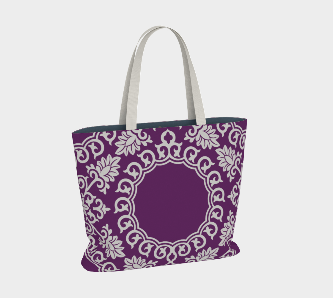 Arabesque Purple Marketbag